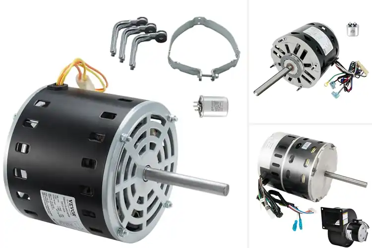 Detailed view of Best 1/2HP Furnace Motors