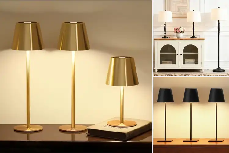 Detailed view of Best 3 Pack Lamps: Elevate Your Space with Style & Function