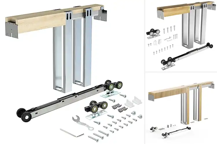 Detailed view of Best Adjustable Pocket Door Systems