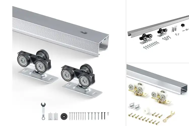 Detailed view of Best Adjustable Pocket Door Tracks