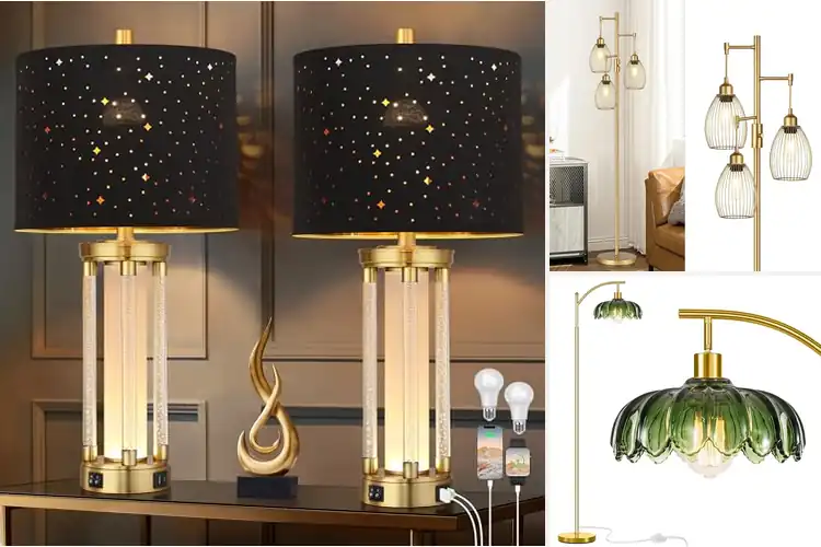 Detailed view of Best Art Deco Lamps