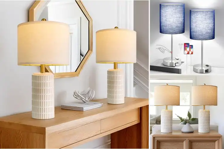 Detailed view of Best Bedroom Lamp Sets