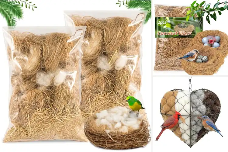 Detailed view of Best Bird Nesting Materials