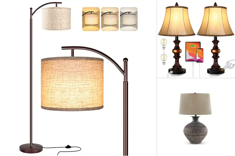 Detailed view of Best Bronze Finish Lamps