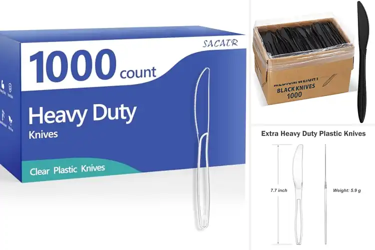 Detailed view of Best Bulk Disposable Knives: Top 10 Picks for Every Event