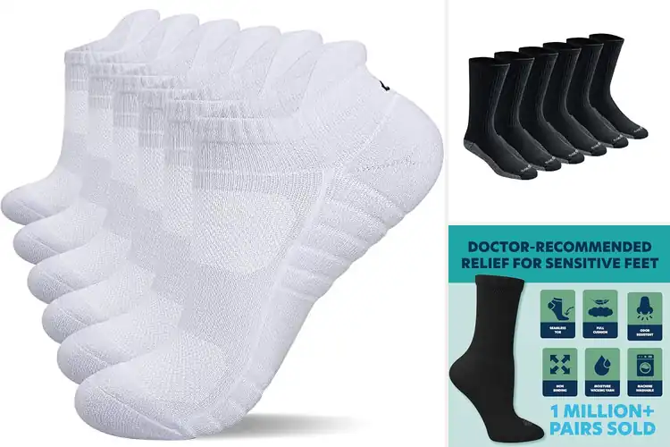 Detailed view of Best Comfort Socks: 10 Top Picks for Happy Feet All Day