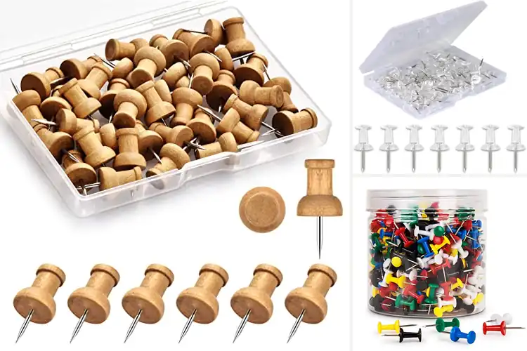 Detailed view of Best Cork Board Pushpins: Top 10 Stylish & Functional Picks