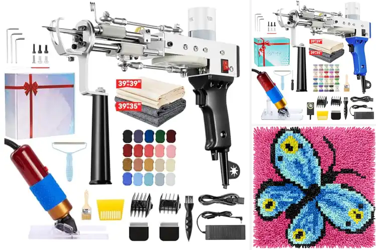 Detailed view of Best DIY Rug Making Kits