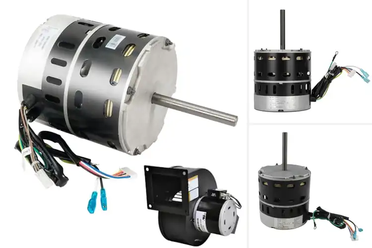 Detailed view of Best E7 Model Furnace Motors