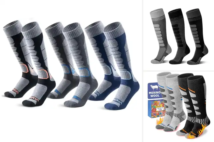 Detailed view of Best Family Ski Socks