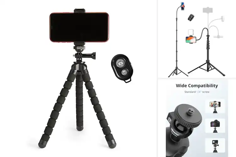 Detailed view of Best Flexible Phone Tripod With Remote