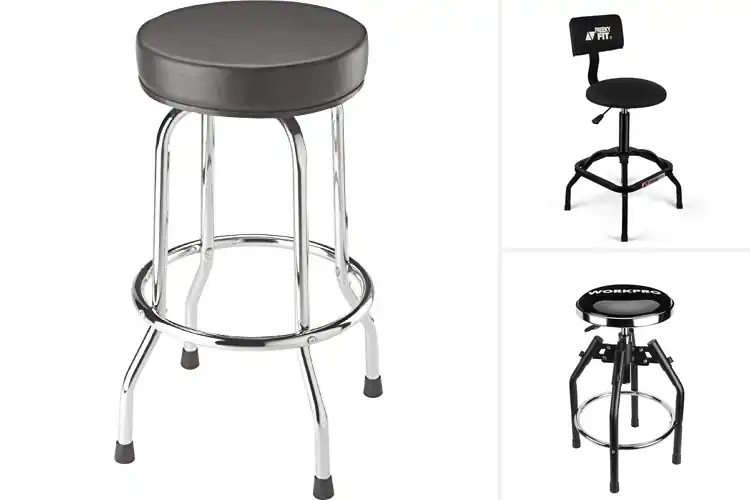 Detailed view of Best Garage Stools: Top 10 Picks for Comfort & Productivity