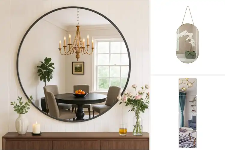 Detailed view of Best Hanging Mirrors: 10 Top Picks to Transform Your Space