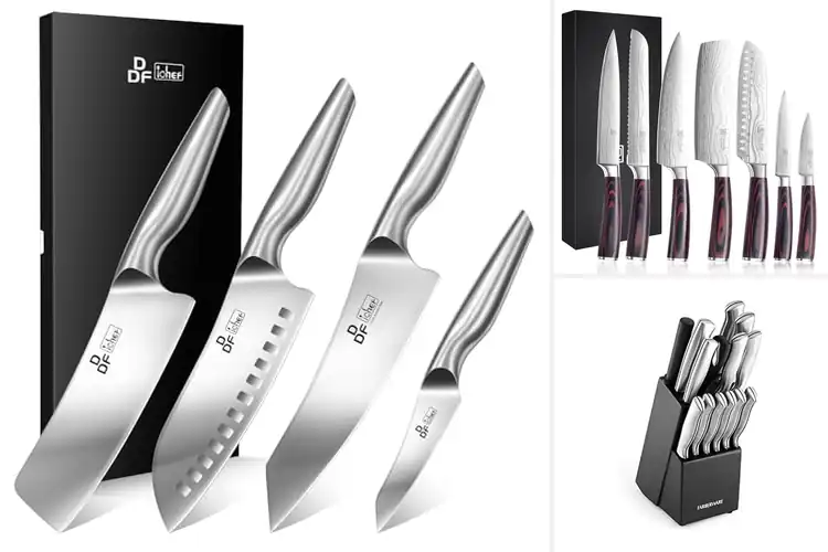 Detailed view of Best High Carbon Stainless Steel Blades