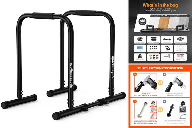 Detailed view of Best Home Gym Portable Bars