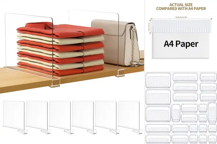 Detailed view of Best Home Storage Dividers