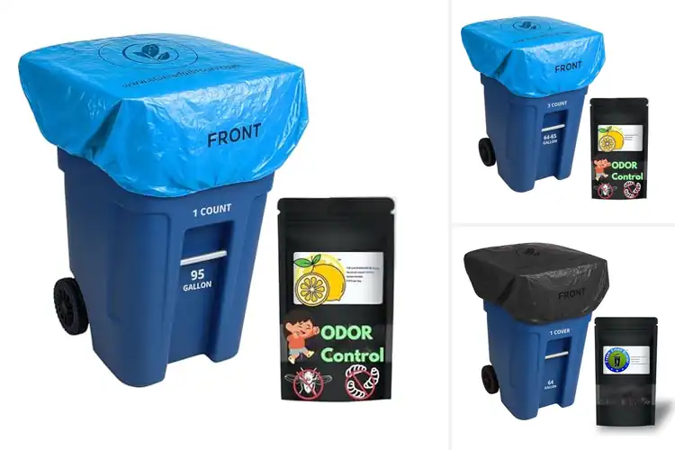 Detailed view of Best Lemon Scented Trash Covers