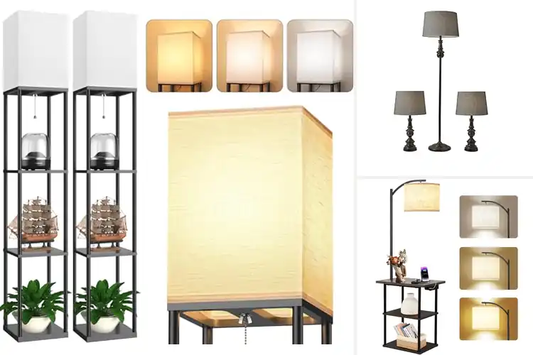 Detailed view of Best Living Room Lamp Sets