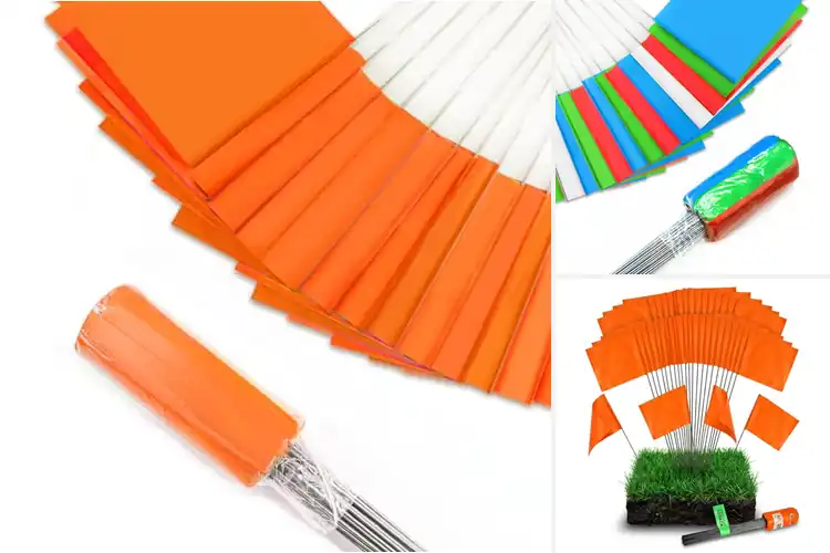 Detailed view of Best Marking Flags Sets