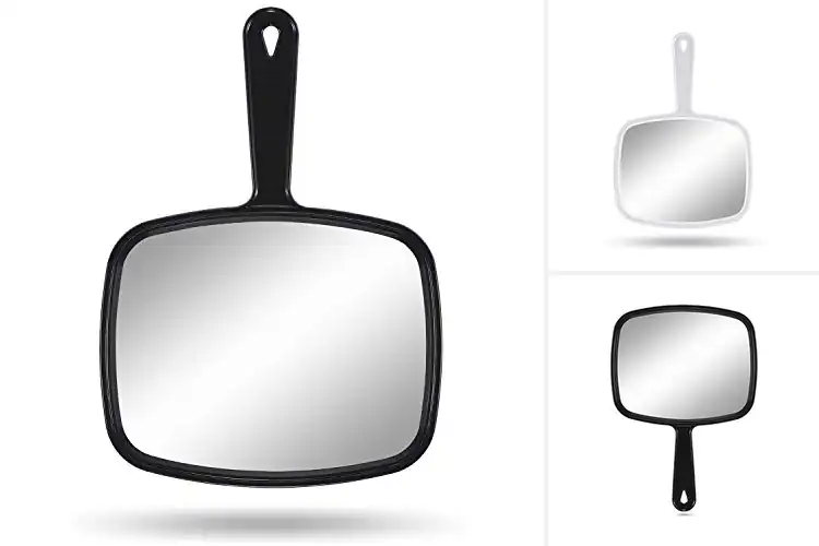 Detailed view of Best Mirror For Hairdressing And Shaving