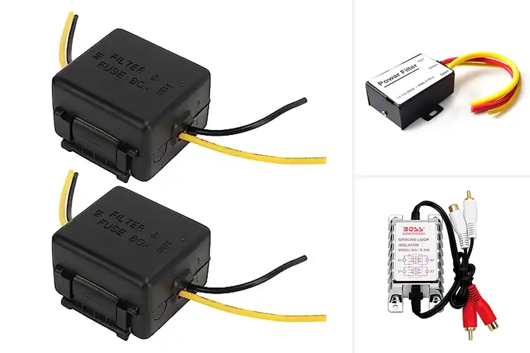 Detailed view of Best Noise Reducing Car Audio Power Filters