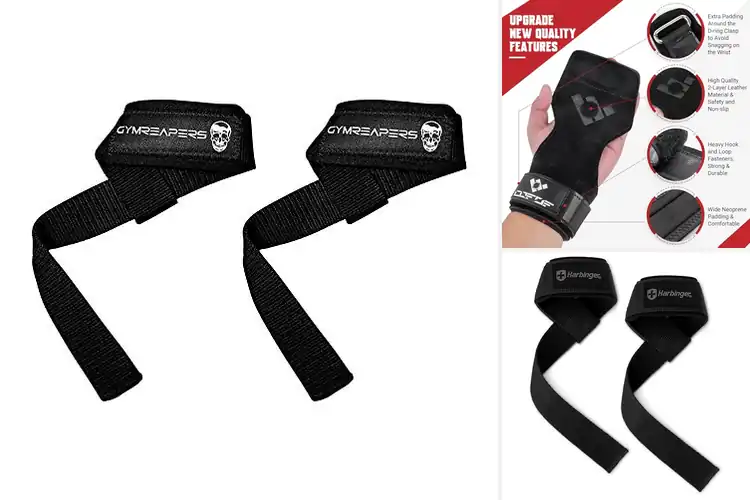 Detailed view of Best Padded Wrist Straps: Lift More, Comfortably