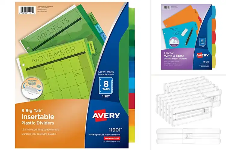 Detailed view of Best Plastic Dividers