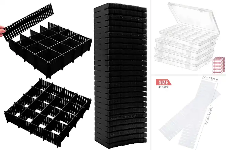 Detailed view of Best Plastic Storage Dividers