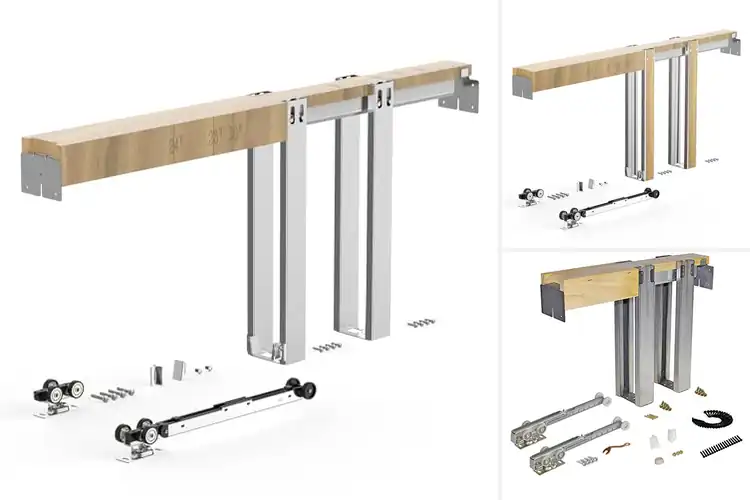 Detailed view of Best Pocket Door Frames For Small Spaces