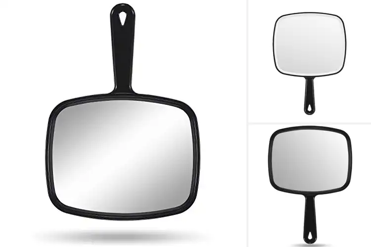 Detailed view of Best Portable Hand Mirrors: Flawless Grooming On-the-Go