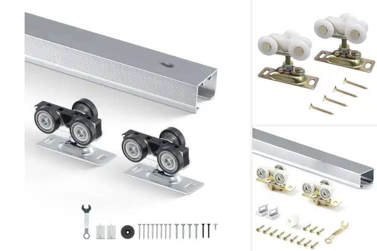 Detailed view of Best Quiet Sliding Pocket Door Systems