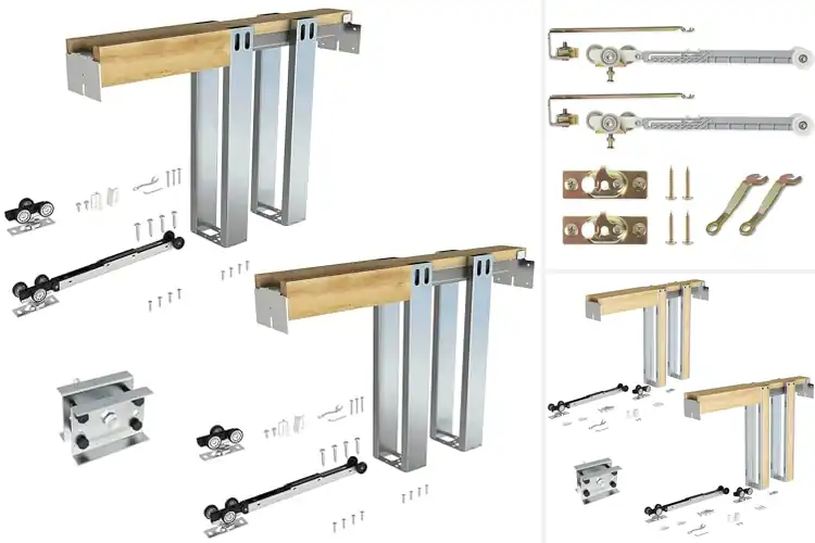 Detailed view of Best QuietClose Pocket Door Sets