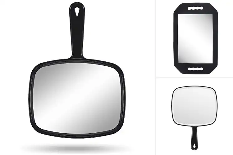 Detailed view of Best Rectangular Hand Mirrors