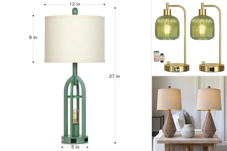 Detailed view of Best Retro Lamp Sets: Timeless Charm Meets Modern Features