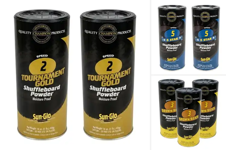 Detailed view of Best Shuffleboard Powders: Glide to Victory