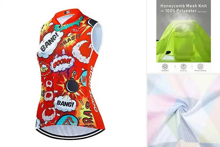 Detailed view of Best Sleeveless Cycling Jerseys: Ride in Comfort & Style