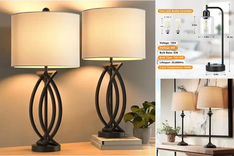 Detailed view of Best Solid Iron Lamps Sets: Top 10 Durable & Stylish Picks