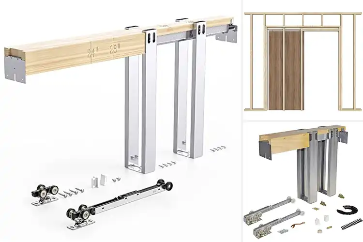 Detailed view of Best Space-Saving Pocket Door Frames