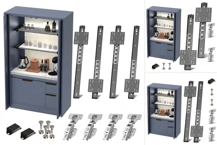 Detailed view of Best Space Saving Pocket Doors