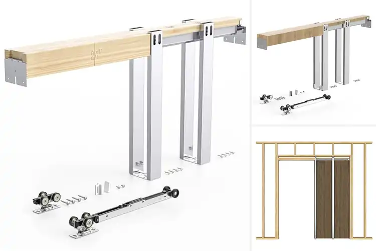 Detailed view of Best SpaceSaving Pocket Door Frames