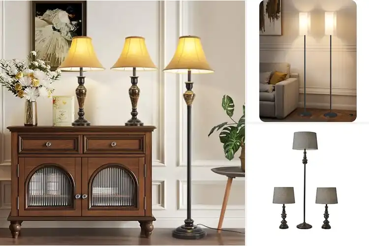 Detailed view of Best Stable Floor Lamp Set