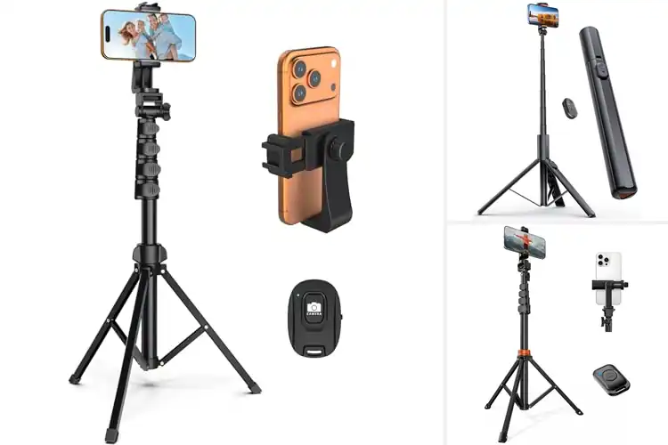 Detailed view of Best Stable Phone Tripod with Non-Slip Feet