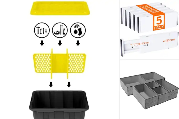 Detailed view of Best Storage Bin Dividers