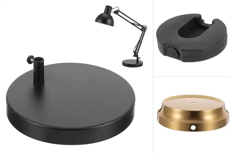 Detailed view of Best Sturdy Iron Lamp Base