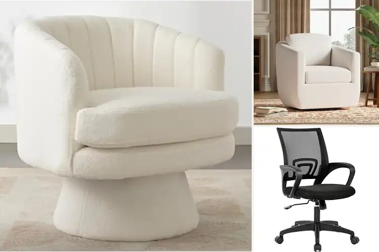 Detailed view of Best Swivel Chairs: 10 Top Picks for Comfort & Style