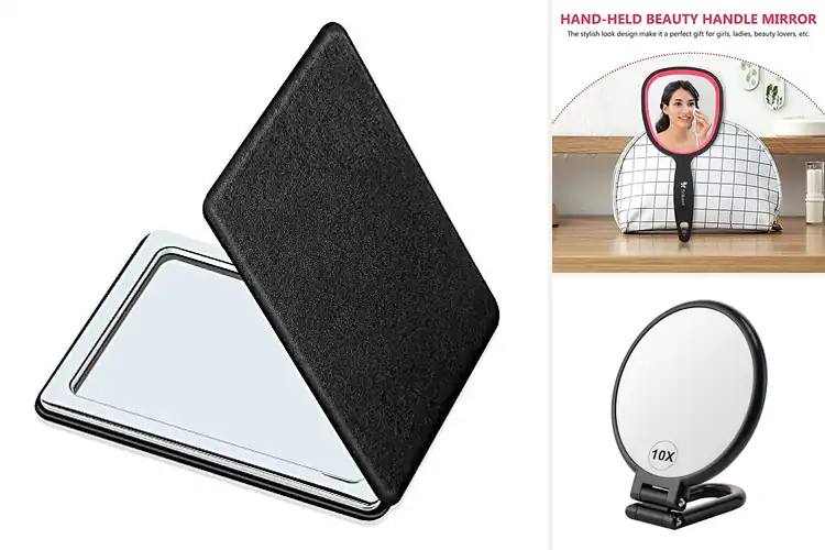 Detailed view of Best Travel Size Hand Mirror