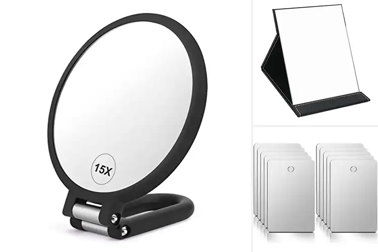 Detailed view of Best Travel Size Mirror For Outdoors