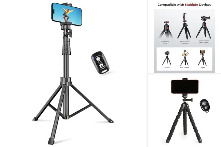 Detailed view of Best Tripods with Wireless Remote