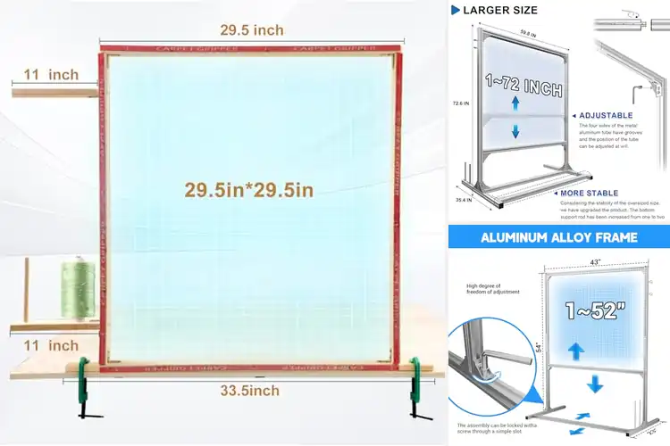 Detailed view of Best Tufting Frames: Top 10 Picks for Stunning Creations