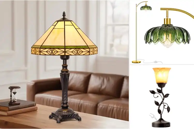 Detailed view of Best Vintage Art Deco Lamps